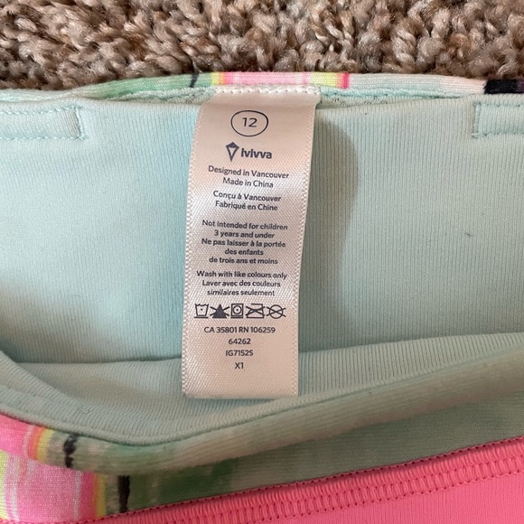 Ivivva Girls Spandex - Picture 2 of 3